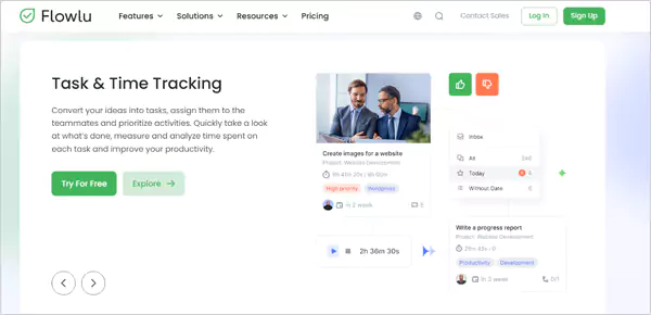 Flowlu the best CRM for small businesses
