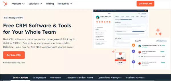 HubSpot the best CRM for small businesses