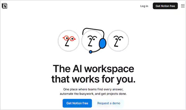 Notion Homepage Image