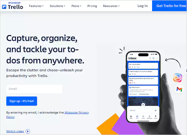 Trello Homepage Image
