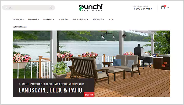 Punch Home and Landscape