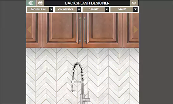 Online Backsplash Designer homepage