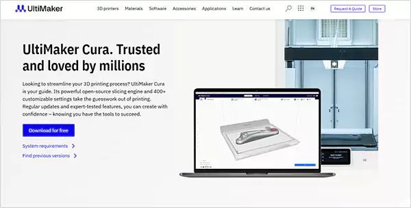 Ultimaker Cura for Streamlined 3D Printing