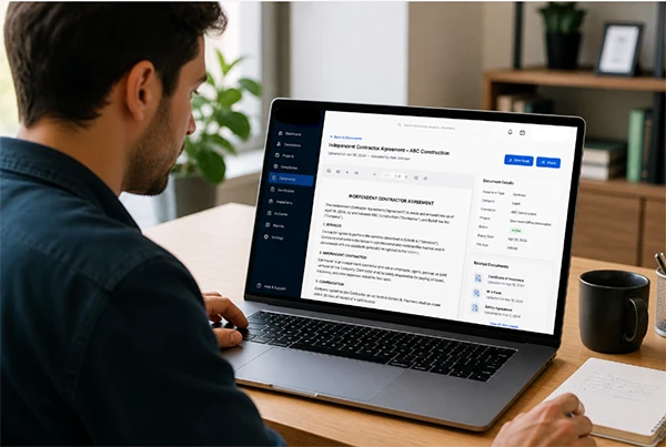 Learning about the key features of the contractor management software