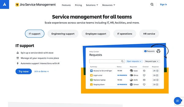 Jira Service Management