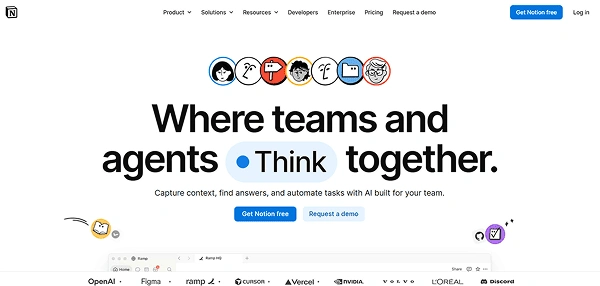 Notion Website Screenshot