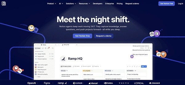 Notion Website Screenshot