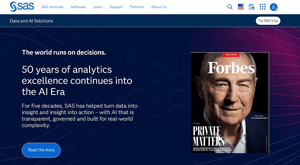 SAS with the best analytics tools for your business