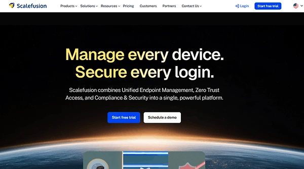 Scalefusion MDM tool