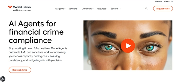 WorkFusion home page